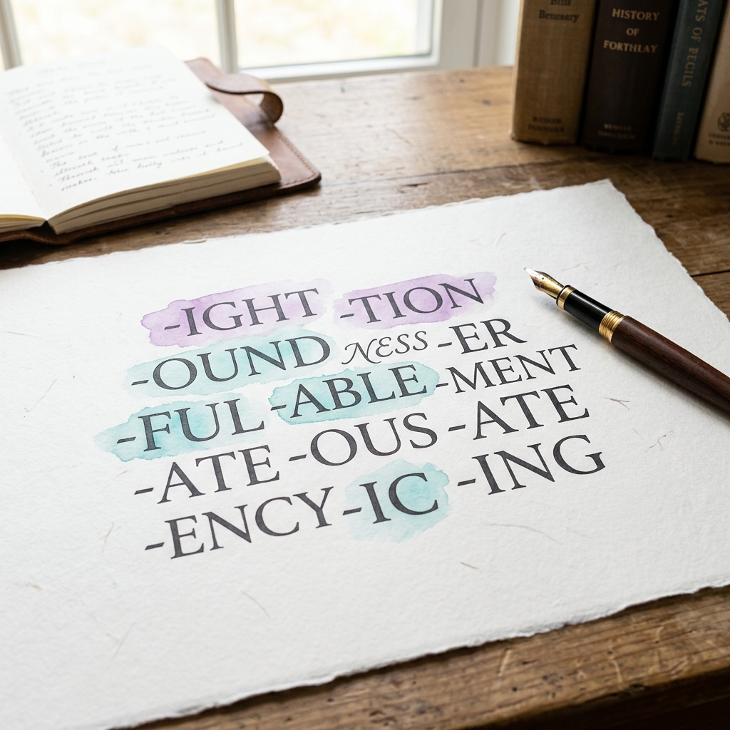 Common Wordle Word Endings: -IGHT, -OUND, -ATCH, and More