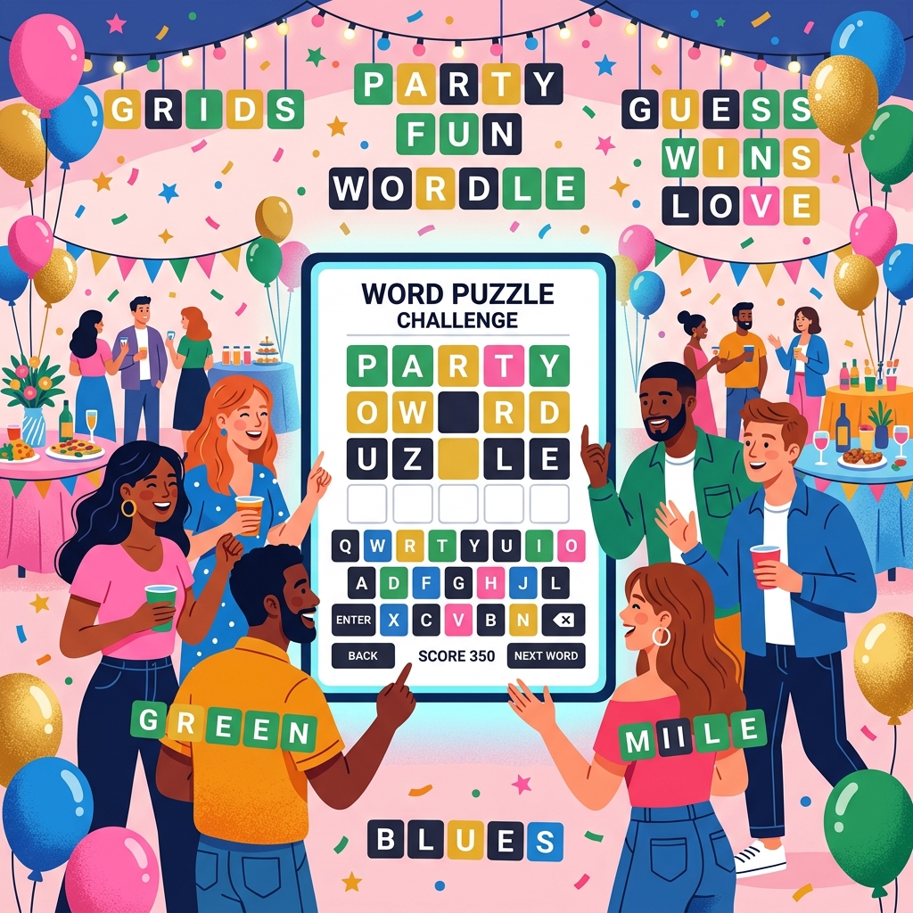 Wordle Party Games: Fun Ideas for Weddings, Events, and Gatherings